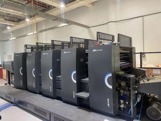 kualitas  Folio Four-color High Production Book Packaging Printing Offset Printer pabrik