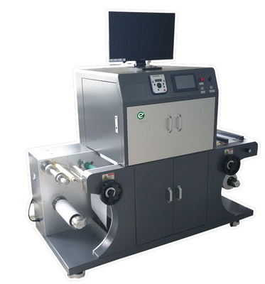 CMYK Film Digital Laser Label Printer Kontrol Pencahayaan 7.26m/mnt