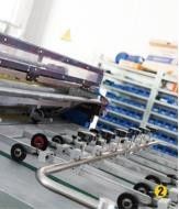9000 lembar/H 730×1060mm Spot UV Coating Machine Varnishing