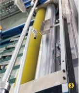 6200PCS/H UV Spot Coating Machine Kaca 1090×1440mm