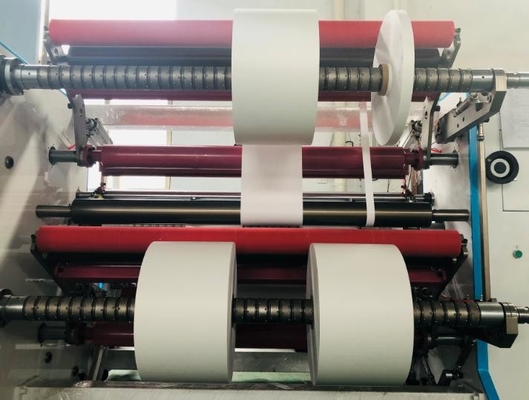 Mesin Penggulung Gulungan Kertas Foil Multifungsi 300 m / mnt