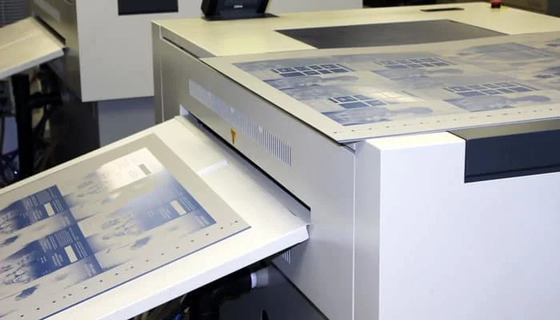 Single Layer Ctcp UV CTP Plate Konvensional Nyaman Untuk Cetak Offset