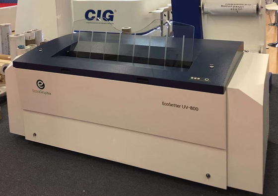 UV-800A F/S/E Mesin CTP Termal Percetakan Offset Otomatis Online