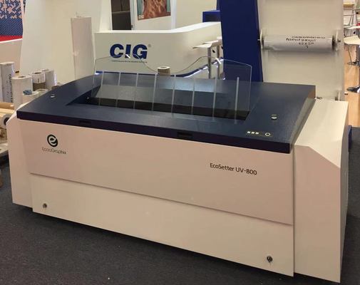 Mesin Cetak Prepress Ecoographix Peralatan Pembuat Plat Termal CTP