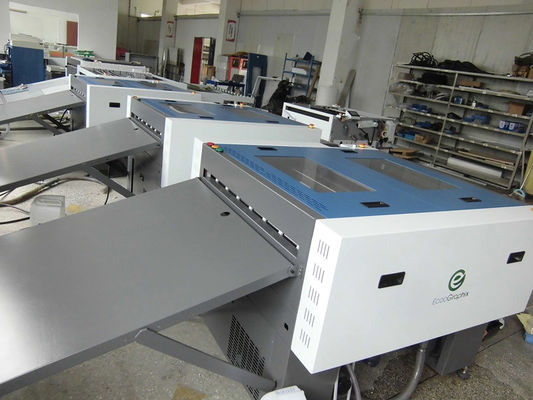 Menghemat energi format luas CTP Plat Processor Mesin Pengembang dengan kecepatan pengolahan diatur
