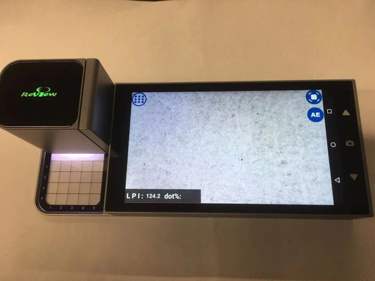 Alat Uji Densitometer DOT Mesin Plat CTP Offset 720P HD