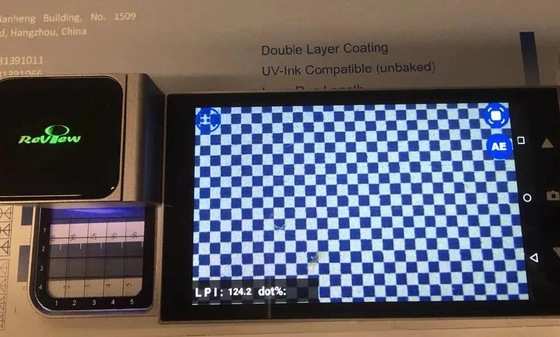 ECOO 720P HD EcooGraphix Densimeter Untuk Mendeteksi Periksa CTP Plat Titik