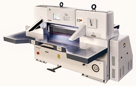 Mesin Pemotong Kertas Guillotine Otomatis / Lini Produksi 45 Siklus/mnt