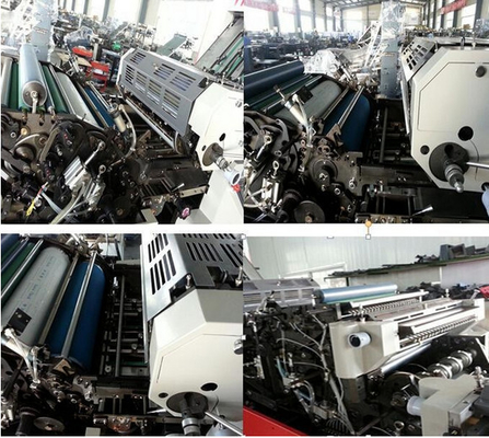 Mesin Cetak Fed Empat Lembar Warna Otomatis Berkecepatan Tinggi 13000s / H Dengan UV