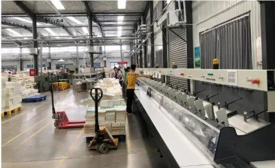 Mesin Penjilid Buku Saddle Stitching Otomatis 20mm Cepat Dan Stabil