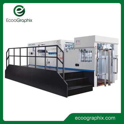 Ecoograhpix Mesin Pemotong Mati Flatbed Otomatis Dengan Pengupasan Limbah