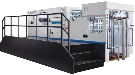 Mesin Pemotong Mati Stamping Foil Otomatis 1080 X 780mm Dengan Pengupasan Limbah