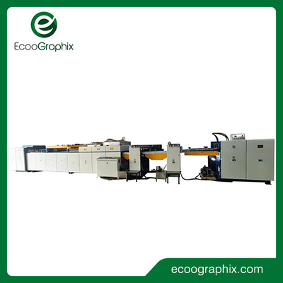 Keseluruhan UV Varnish Coating Machine 1200mm Format Paper Glazing Machine