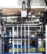 Keseluruhan UV Varnish Coating Machine 1200mm Format Paper Glazing Machine