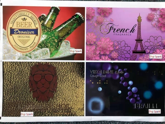Mesin Digital Foil Stamping Dan Varnishing Label Enhancement 6m/Min - 30m/Min