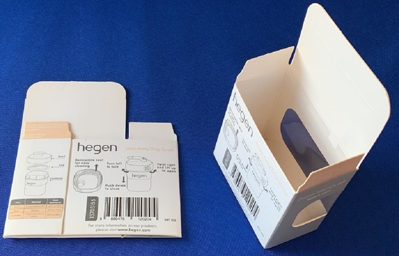 Mesin Pengeleman Lipat Kotak Makanan Hamburger Die Cutting