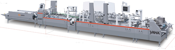 Mesin Pengeleman Lipat Kotak Makanan Hamburger Die Cutting