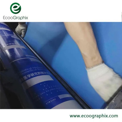 4 Ply / 3 Ply Printing Material Polished Rubber Blanket Kemampuan Tekan Tinggi