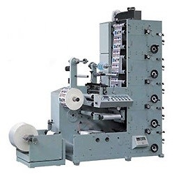 Mesin Cetak Label UV Flexographic Otomatis 60m/Min 6 Warna