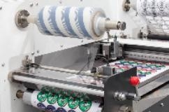Label Kertas Termal Perekat Otomatis Mesin Cetak Flexo 60m / mnt