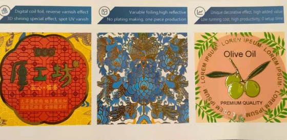 Peralatan Digital Printing Enhancement Vanishing Dan Foil Stamping Untuk Post Processing