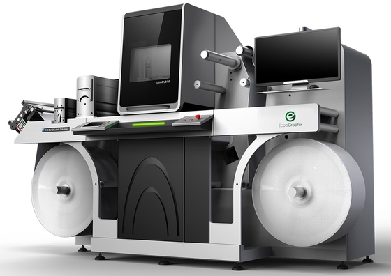 Label Perekat Cold Foiling Digital Die Cutting Machine 60m/Min