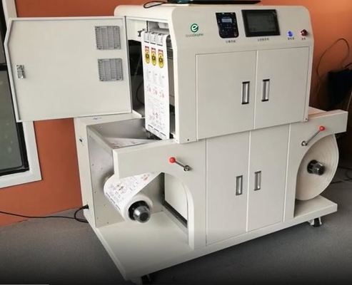 Mesin Cetak Label Digital Roll To Roll 1200X2400dpi 4 Warna
