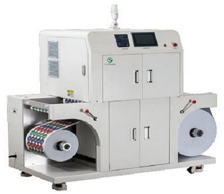 Mesin Cetak Label Digital Roll To Roll 1200X2400dpi 4 Warna