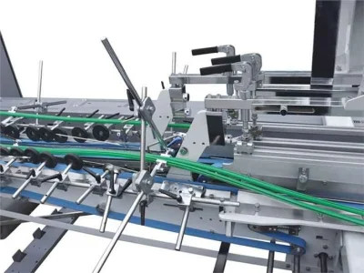 Mesin Gluer Folder Karton Otomatis Kecepatan Tinggi Ecoographix Untuk Pengemasan