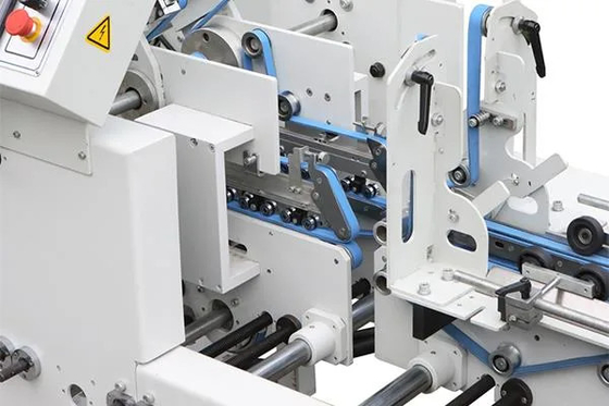 Mesin Gluer Folder Karton Otomatis Kecepatan Tinggi Ecoographix Untuk Pengemasan