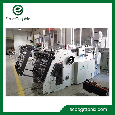 L-800A Hamburger Box Cartoning Machine Untuk Food Paper Case Lunch Box Forming Machine