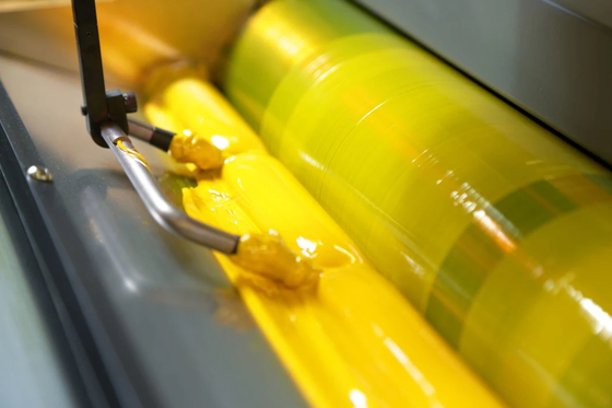 Sheet Fed Offset Printing Pengolahan Tinta Set Cepat Dan Non Kulit