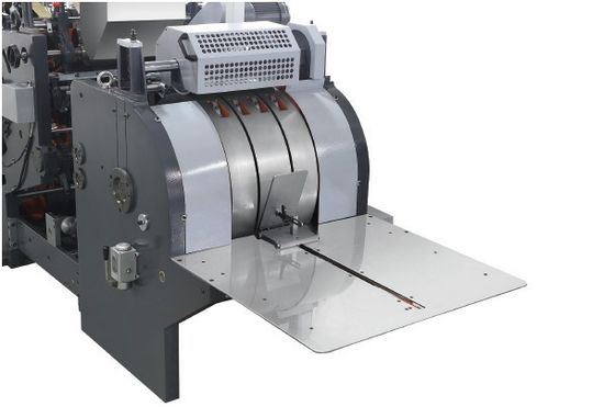 180-350gsm lembar persegi bawah tas kertas belanja membentuk mesin dengan lubang pegangan