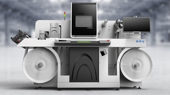 Printer Peningkatan Label Digital dengan Stamping dan Varnishing Foil