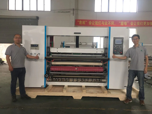 1400mm Thermal Paper Slitting Rewinding Machine with 300mm Rewinding Diameter and 1200mm Unwinding Diameter for Fax and POS Rolls