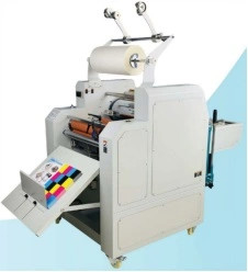EcooGraphix 720mm Lebar Mesin Laminating Format Kecil Dengan Pemotong Untuk Penggunaan Kantor