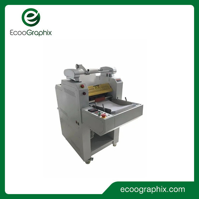 EcooGraphix 720mm Lebar Mesin Laminating Format Kecil Dengan Pemotong Untuk Penggunaan Kantor