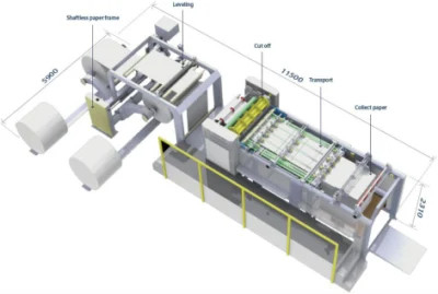 High Speed Flatbed Digital Cutter untuk kertas rolls dan lembaran dengan Slitting dan trimming