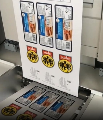 Hitung Otomatis Mesin Cetak Label Lebar Media 320mm