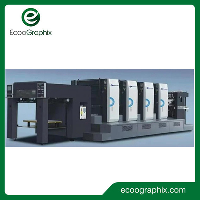 Ecoo Mesin Cetak Offset Empat Warna Dengan CC-LINK