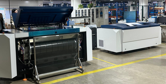 Mesin CTP Cetak Offset Prepress 4UP 2400dpi 24 Channel Mudah Digunakan