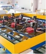 Mesin Pelapis Keseluruhan Kaca Kertas Pernis UV 25 - 80m/Menit