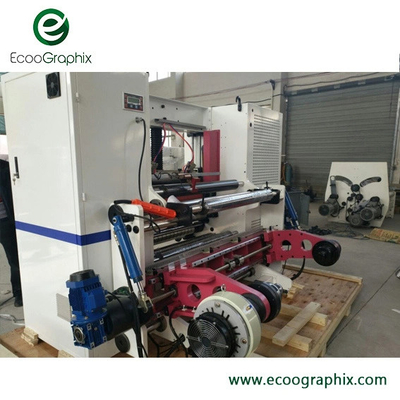 Mesin Pemotong Otomatis Untuk Menggulung Kembali Kertas Termal Ecoographix 110m/Min