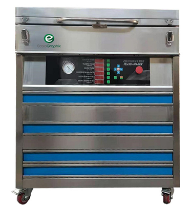 Ecoographix Flexo CTP Mesin Cuci Dengan Lampu UV