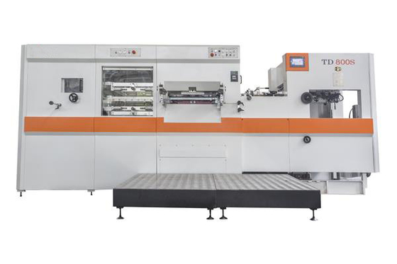 Mesin Stamping Foil Otomatis Dan Mesin Pemotong Die 800X580MM 7000s / h