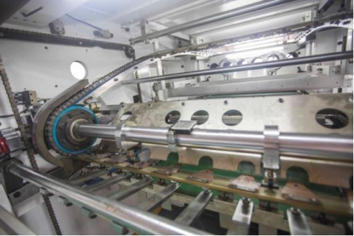 Mesin Stamping Foil Otomatis Dan Mesin Pemotong Die 800X580MM 7000s / h