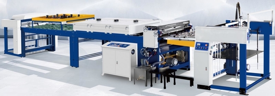 Keseluruhan Waterbase UV Varnish Coating Machine Paper Polishing 1200mm