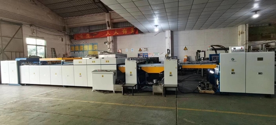 Keseluruhan Waterbase UV Varnish Coating Machine Paper Polishing 1200mm