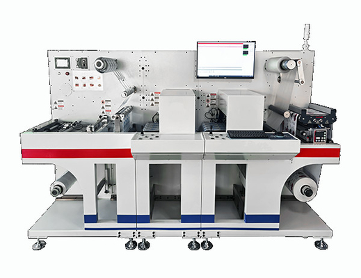 Maks. Slitter Stiker Perekat Diri Label Digital 450mm