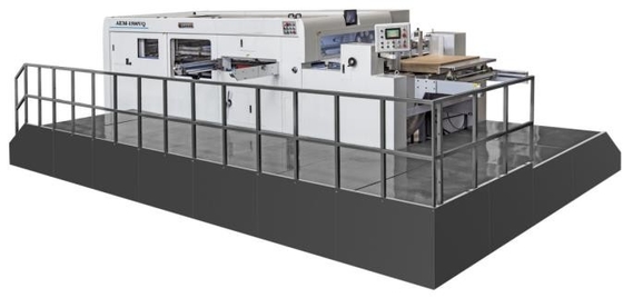 Mesin stamping dan die cutting foil sheet kertas 1500mm